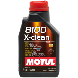 Motul 8100 X-Clean C3 5w40 1L